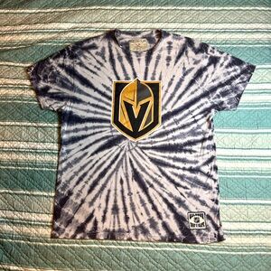 Las Vegas Golden Knights Calhoun Tie Dye Graphic Tee Sz Large